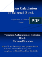 Vibration Calculation of Selected Bonds