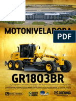 XCMG Motonivelador GR180 3BR