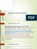 KULIAH PANCASILA Pertemuan 14