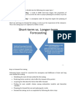 Types of Demand Forecasting: Short Term vs Long Term