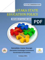 Karnataka State Education Policy 2016