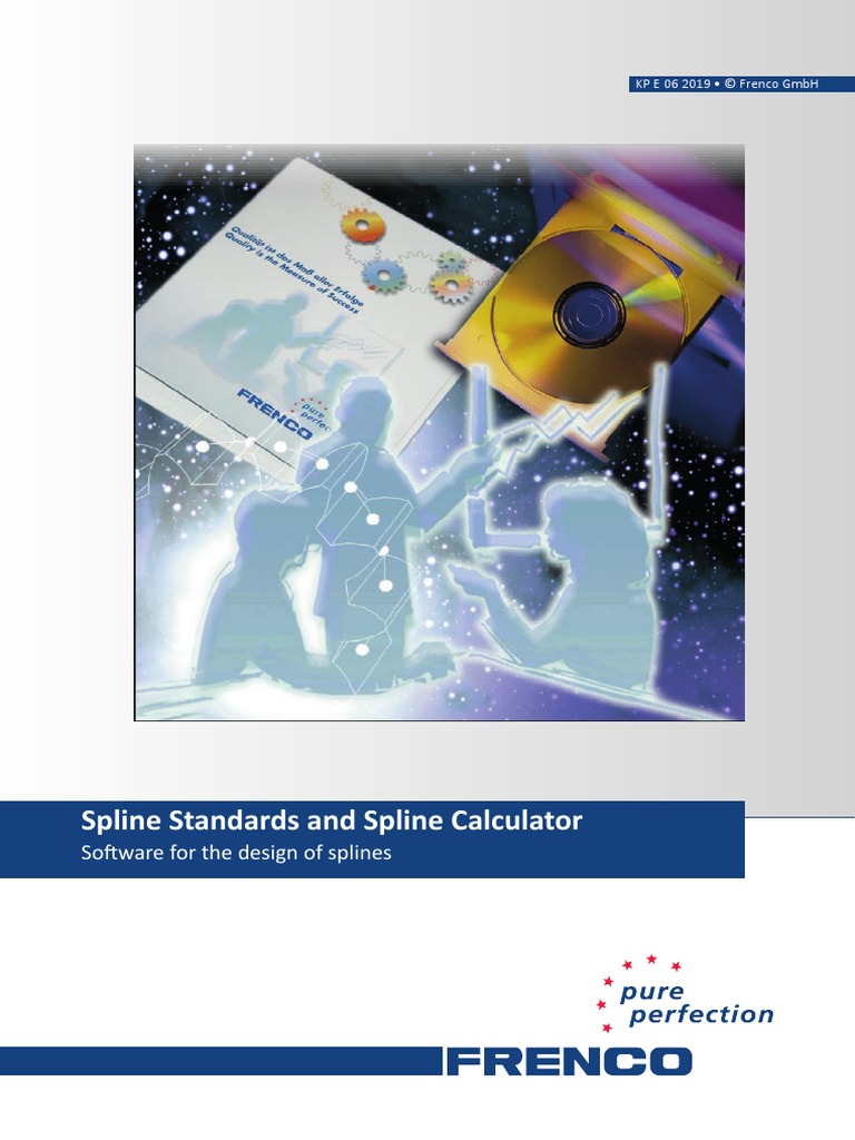 Spline Standards and Spline Calculator Software For The Design of