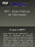 BPF – Boas Práticas de Fabricação