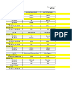 Jadwal Mahasiswa Praktik