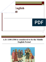 Middle English 1100-1500