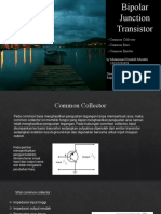 Macam Bipolar Junction Transistor Common