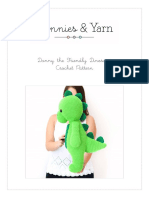 Danny the Friendly Dinosaur Crochet Pattern