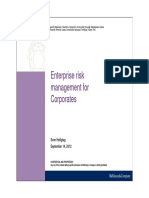 Enterprise Risk Management (ERM) For Corporates