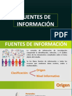 Sesión 3. Fuentes de Información, Instrumentos