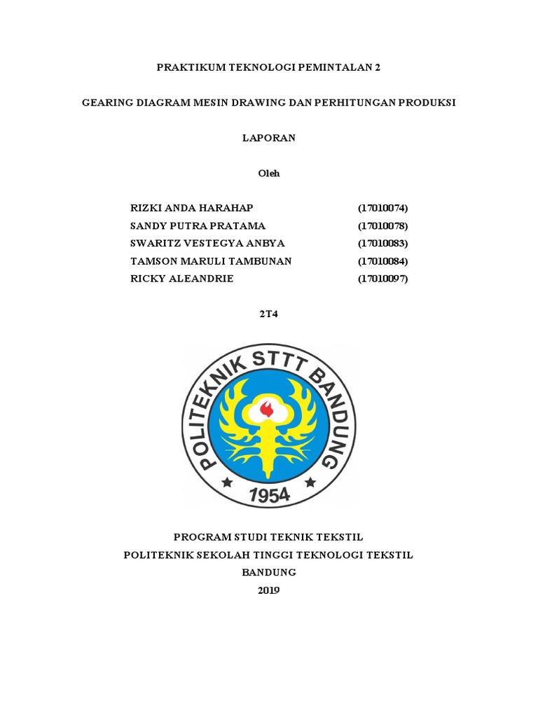Gearing Diagram and Production Calculations | PDF