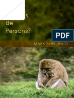 Rowlands, Mark - Can Animals Be Persons (Oxford University Press, 2019)