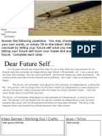 2021 New Letter To Self