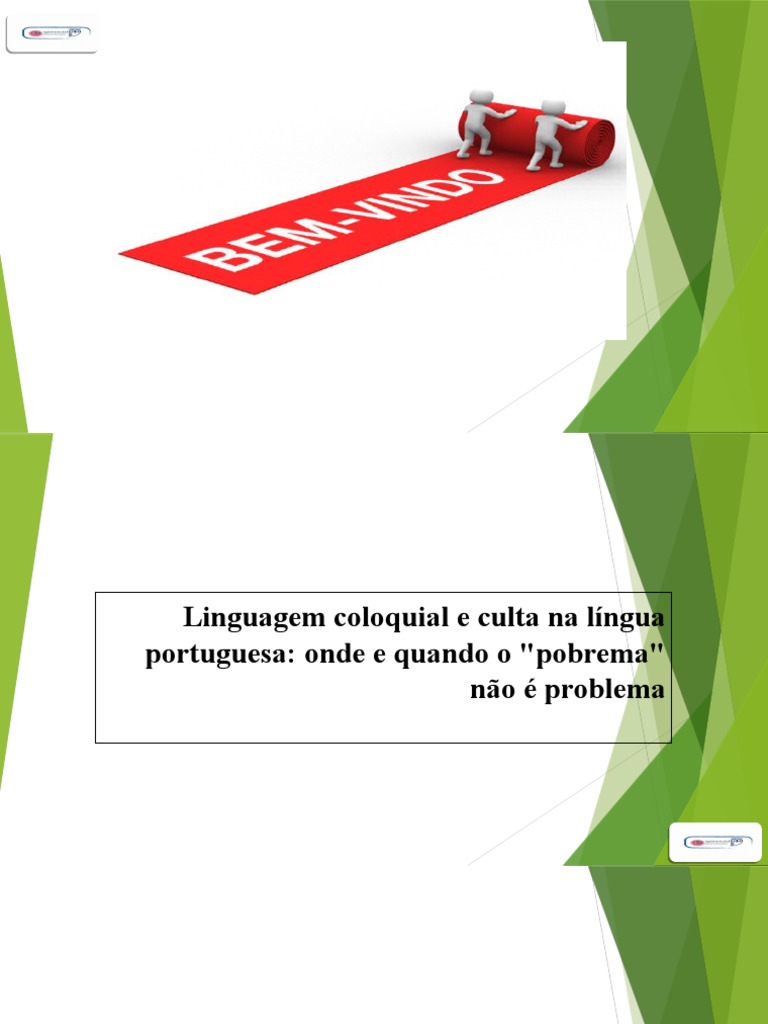 Linguagem Culta e Coloquial na Comunicação | PDF | Gramática | Linguística