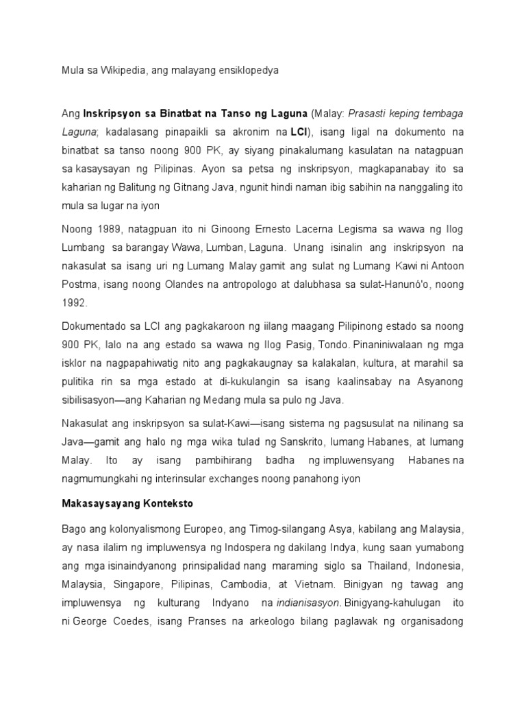 Laguna Copper Plate PDF