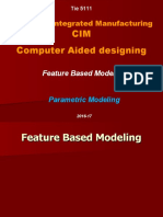 Computer - Aided - Design - CAD-L4 Feature Based Modeling Parametric Modeling