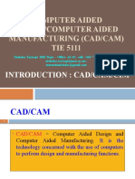 Introduction To Cadcam 1