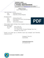 157-158 Surat Tugas Dan SPPD Bintek Managerial KS