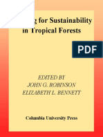 Hunting For Sustainability in Tropical Forest-Robinson-1999