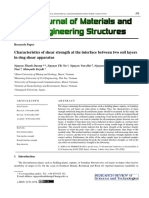 Characteristics of Shear Strength at The Interface Between Two Soil Layers in Ring Shear Apparatus