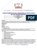 Psicología Del Adolescente