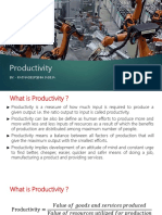 Productivity - UNIT 2 MOB