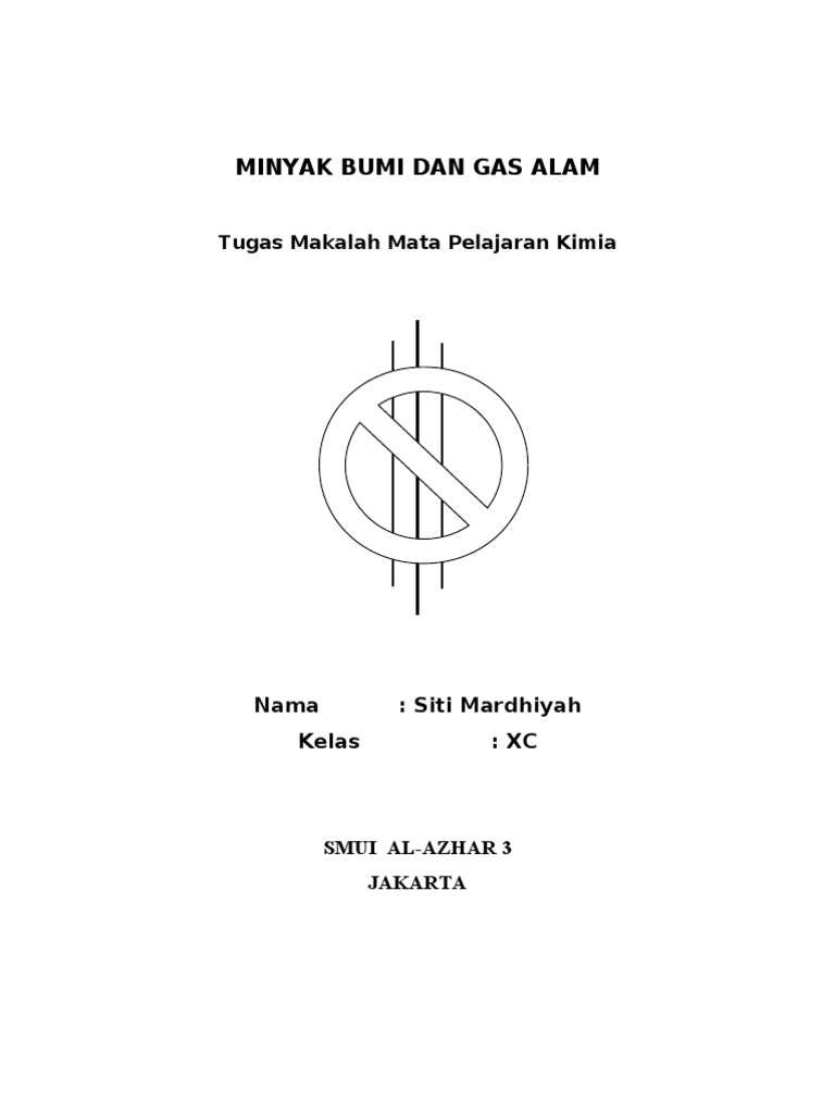 Minyak Bumi Gas Alam
