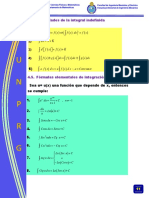 Formulas de Integrales