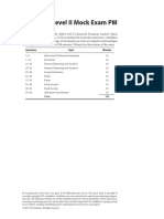 2018 Level II Mock Exam PM