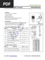 Irf5305 Mosfet Canal P