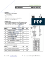 Irf5305 Mosfet Canal P