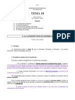 Tema 18 - Constitucion economica