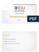 Entrepreneurship: Becamex Business School