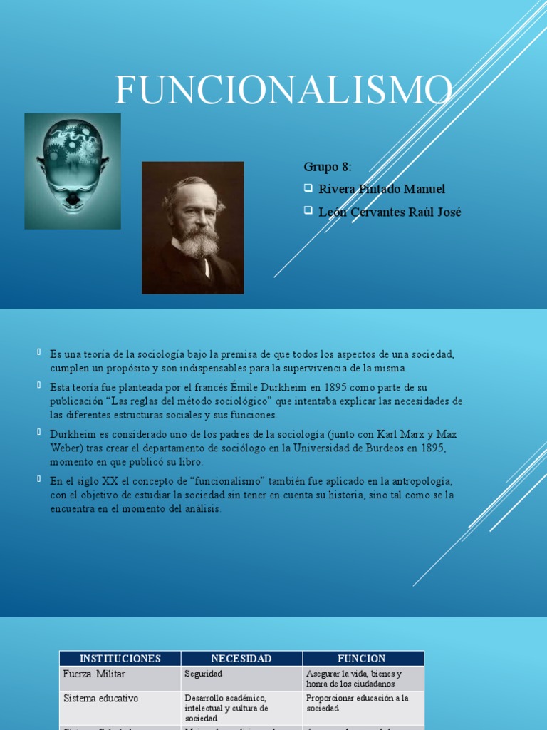 Funcionalismo PDF