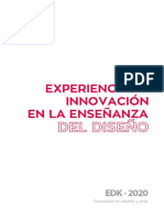 EDK 2020 - Experiencias e Innovación en La Enseñanza Del Diseño