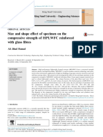 Effect of Size and Shape on Compressive Strength of Glass Fibre-Reinforced Lightweight Foamed Concrete