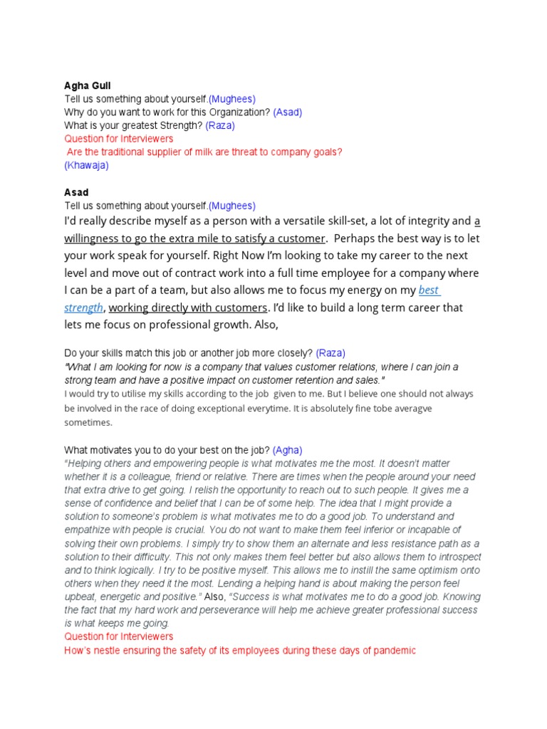 Mock Interview Insights for Job Seekers | PDF | Employment | Human Nature