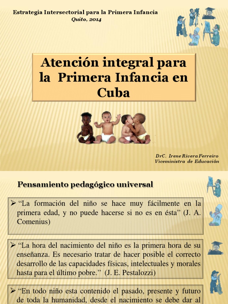 Atención Integral a la Primera Infancia | PDF | Educación de la primera ...