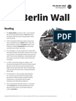 The Berlin Wall: Reading