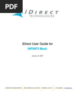 Idirect MeshUserGuide Jan 18 2007