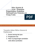 CH 18 Siklus Akuisisi dan Pembayaran (Utang Usaha)