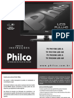 Manual TV Led Philco