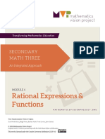 Rational Expressions & Functions: Secondary Math Three