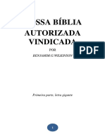 Nossa Biblia Autorizada Vindicada