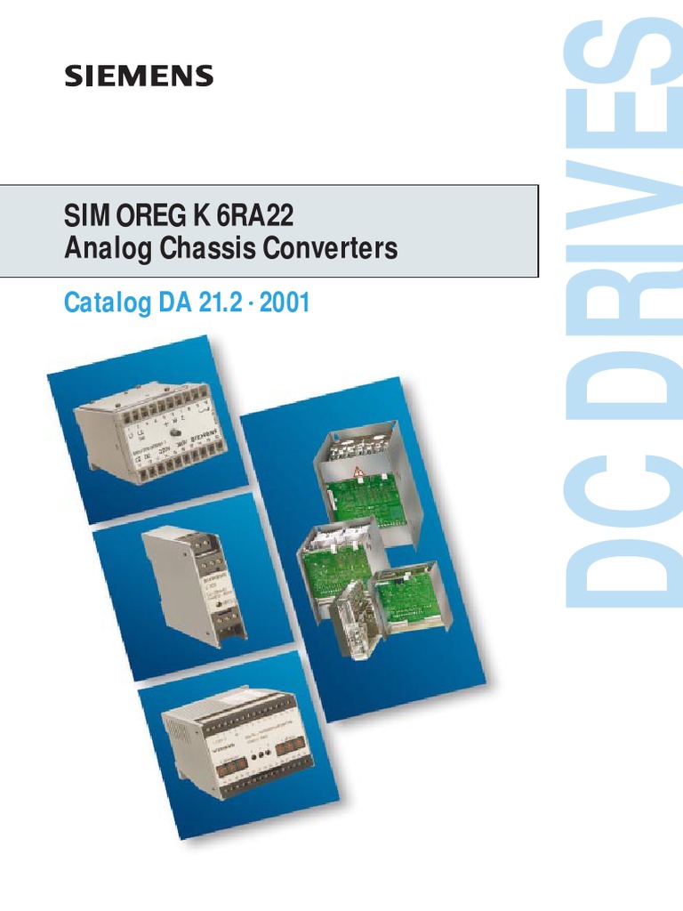 Dokumen - Tips Simoreg K 6ra22 Analog Chassis Converters Siemens Ramp ...