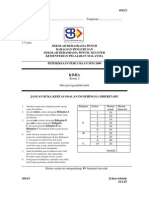 SPM Percubaan 2008 SBP Chemistry Paper 2