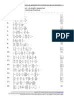 Esercizi Frazioni Espressioni 4 Operazioni