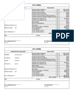 Desprendible de Nómina