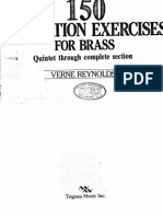 150 Intonacion Exercises for Brass Quintet
