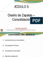 Módulo 5 - Diseño Zapatas