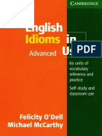 English Idioms in Use Advanced